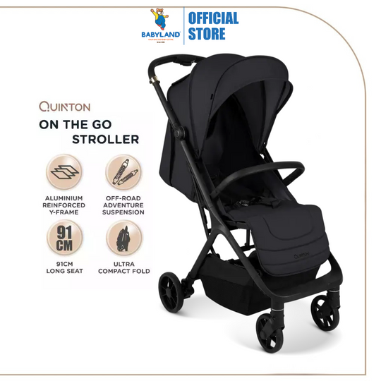 Quinton On The Go Stroller - Black