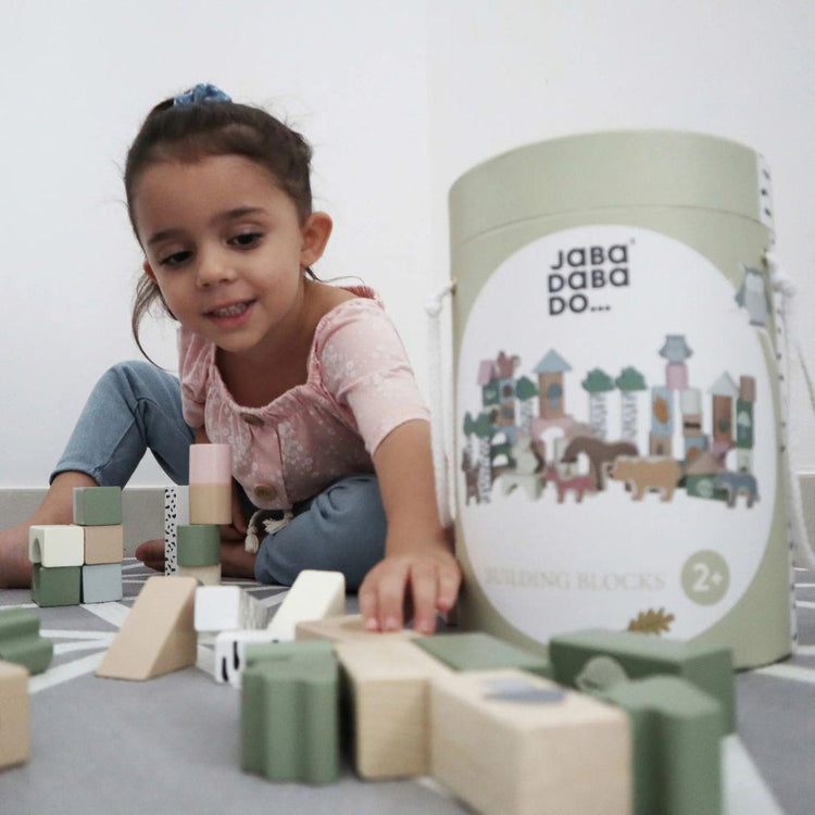 Jabadabado Building Blocks Forest 50Pcs (2Y+)