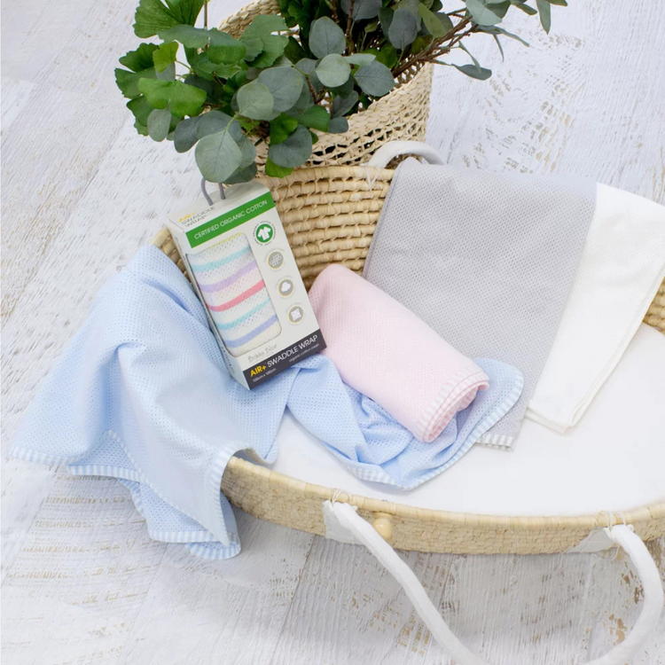 Bubba Blue Air+ Swaddle Wrap (100x100cm)