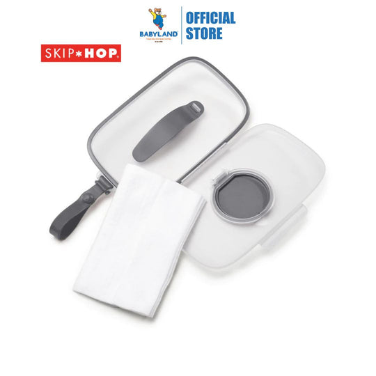 Skip Hop Grab & Go Snug Wipes Case - Grey