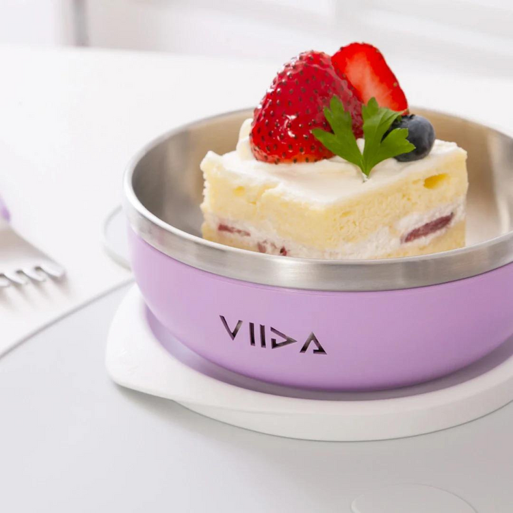 Viida Soufflé Antibacterial Stainless Steel Bowl