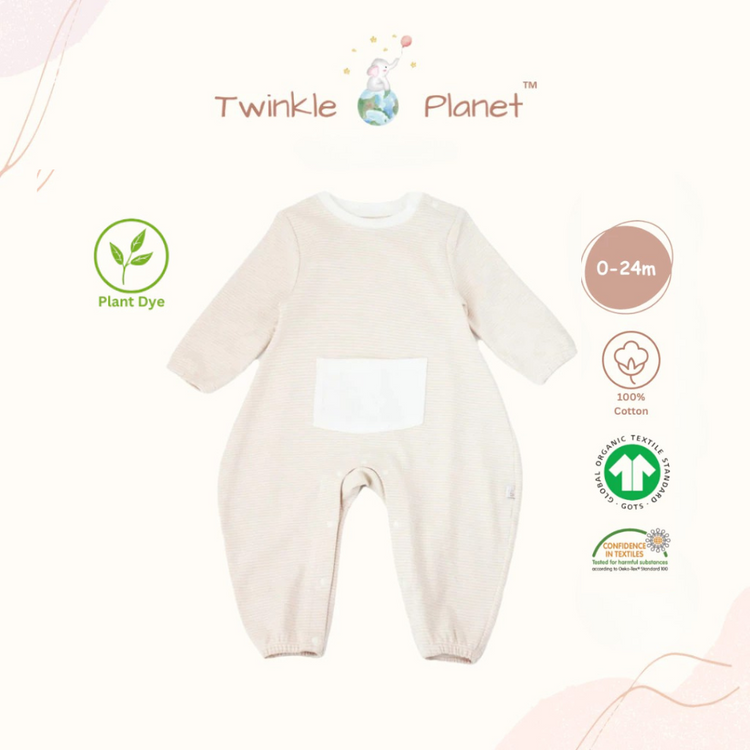 Twinkle Planet Organic Baby Tubby Onepiece - Purely Natural Collection