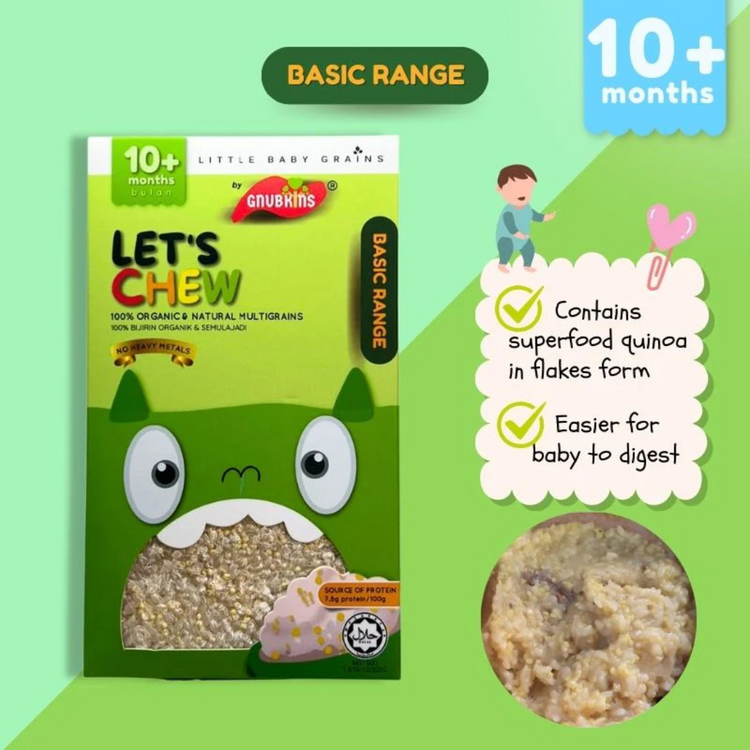 Little Baby Grains BASIC Range (6-15 Months)