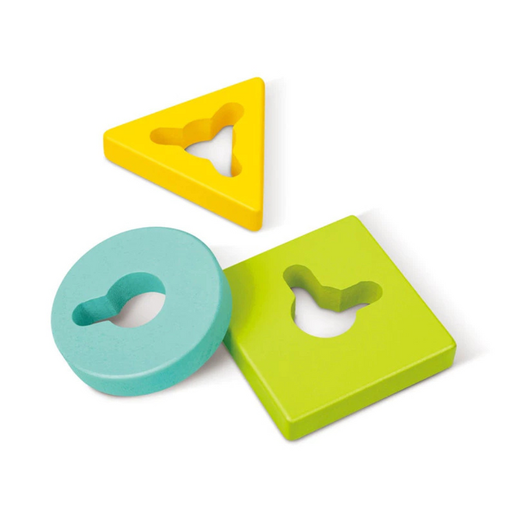 Hape 0494 Monster Twist & Stack Blocks Suitable For Age 18+ Months