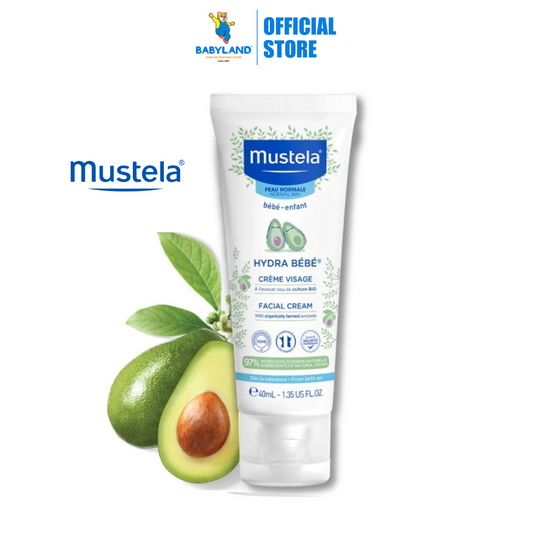 Mustela Hydra Bebe Facial Cream with Avocado (40ml)