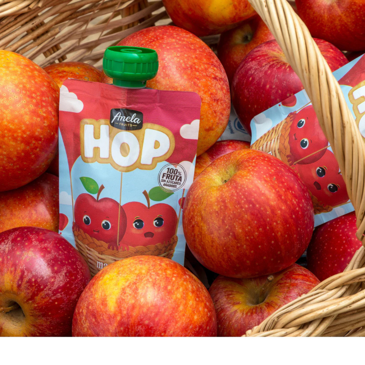 Anela Hop Fruit Puree 100g (6m+) [Halal] /Made in Spain