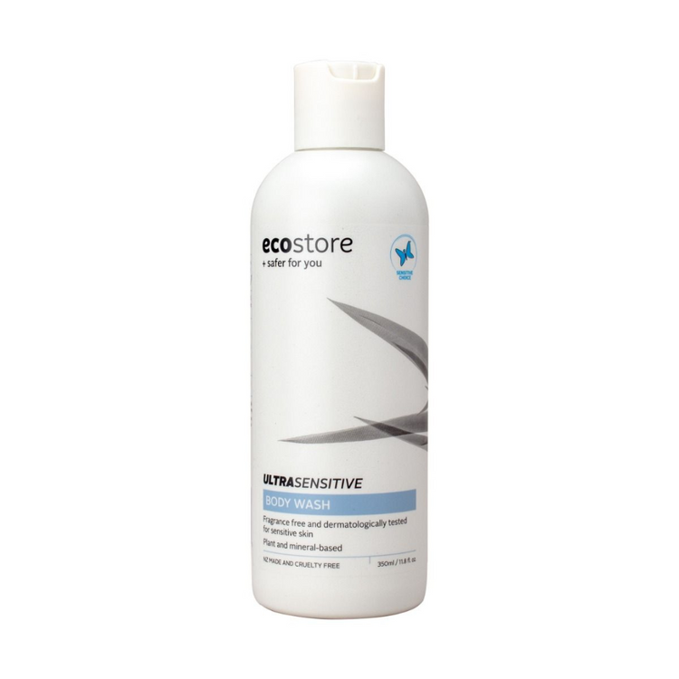 Ecostore Ultra Sensitive Body Wash (350ml) , Fragrance Free