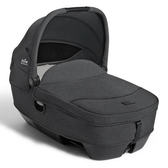 Joie Signature Calmi R129 Car Cot | Car Seat and Carry Cot (Encore Spin System) Ebony