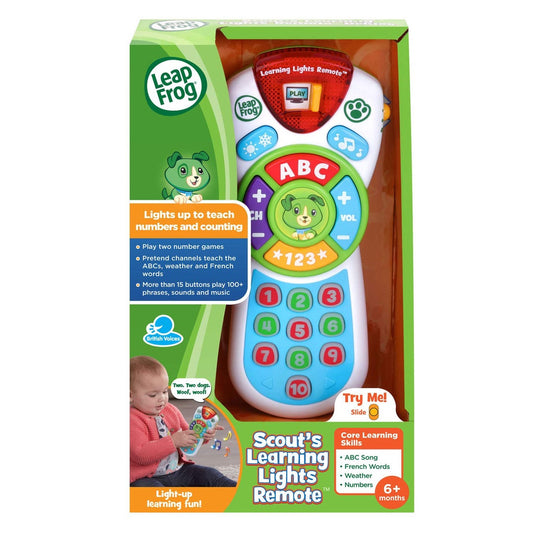 LeapFrog Scout's Learning Light Remote Deluxe  (6m+)
