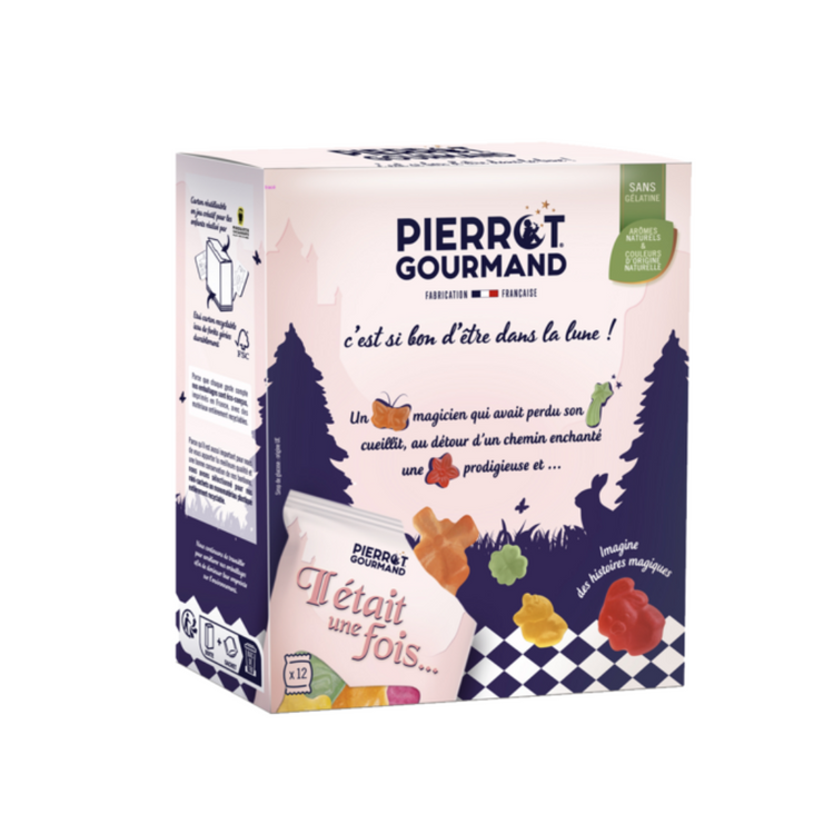 Pierrot Gourmand Vegan Gummies Sweet 264g/Star Mix 264g/Cloud Mix 252g