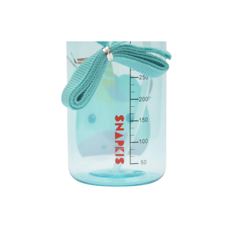 Snapkis Straw Water Bottle 500ml - Unicorn