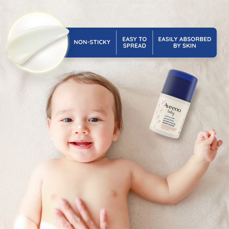 Aveeno Baby Soothing Relief Protective Moisturizing Facial Cream (48g)