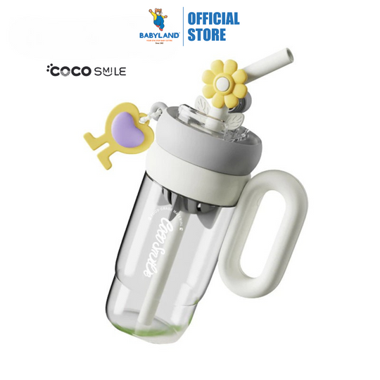 Cocosmile 8309 Flower Twirling Cup with Handle 1000ml - White