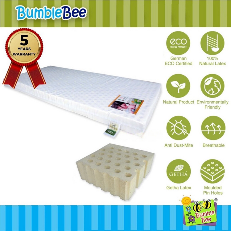 Bumble Bee Latex Mattress Babyland SS2 Malaysia