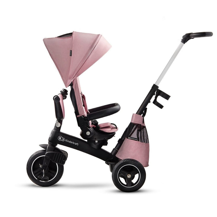 Kinderkraft Easytwist Tricycle - Pink from 9 months to 5 years