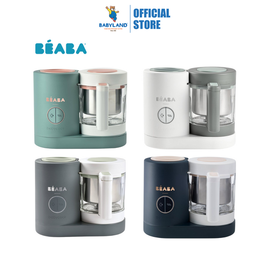 Beaba Babycook Neo Baby Food Processor Homemade Nutritious Healthy Food Steams, Blends, Defrosts and Reheats in 15mins