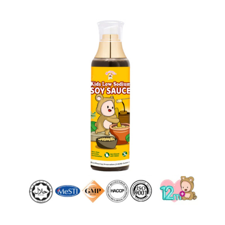 MommyJ Kids Low Sodium Soy Sauce 75% Less Sodium 12m+ (220ml)