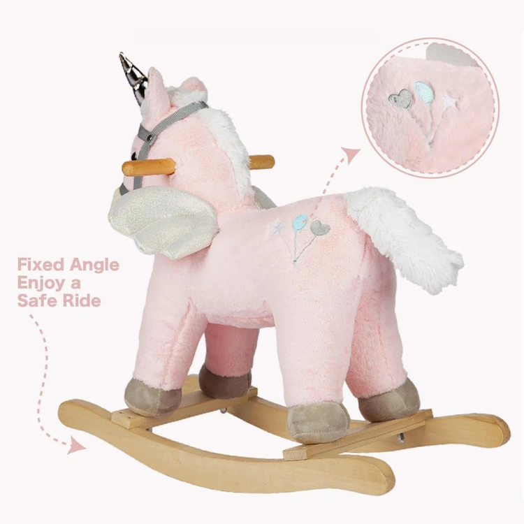 Marvellous Esadora Rocking Horse With Realistic HorseSounds