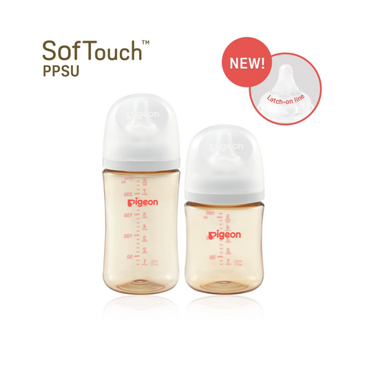 Pigeon SofTouch Wide Neck PPSU Nursing Bottle