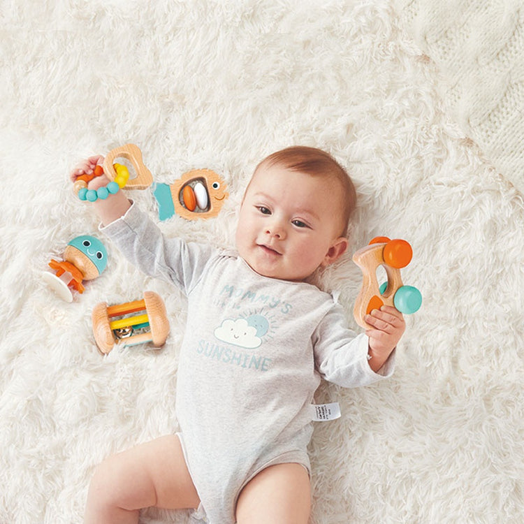 Hape Infant Try 5 Gift Set (Newborn Onwards)