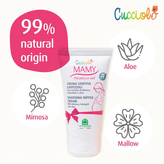 Cucciolo Mamy Natural Soothing Nipple Cream (50ml)