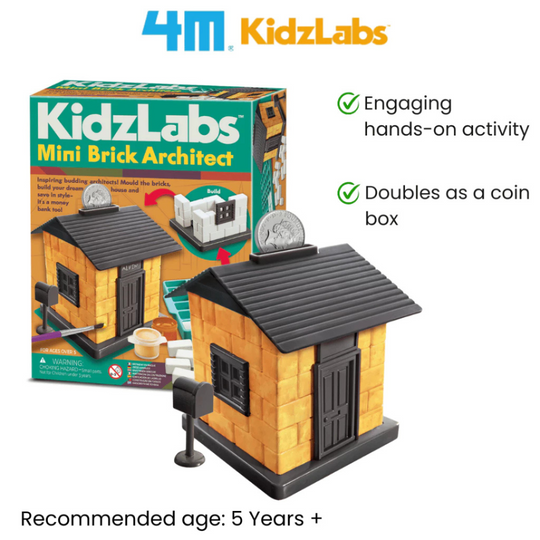 4M KidzLabs - Mini Brick Architect (5Y+)