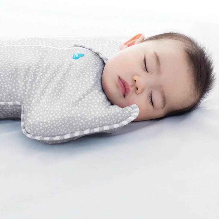 Love To Dream Stage1 Swaddle Up Bamboo 1.0 TOG - Original Grey Dot (NB)