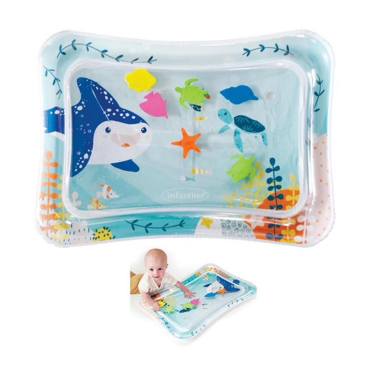 Infantino Jumbo Pat & Play Water Mat - Ocean (3m+)