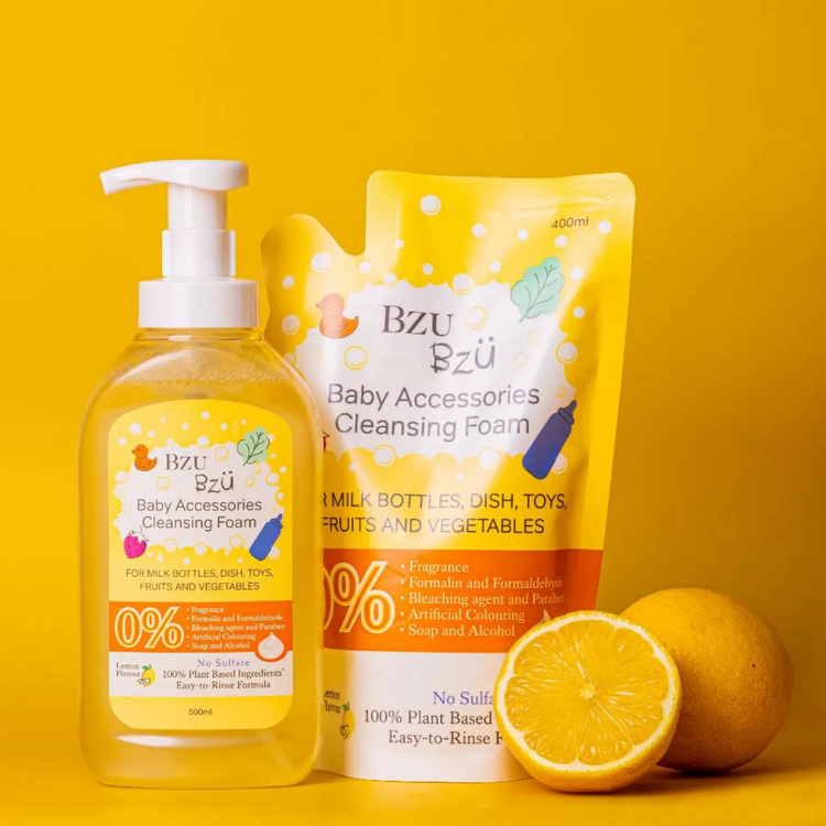 BZU BZU Baby Accessories Foaming Cleanser Lemon Flavour Bundle Deal