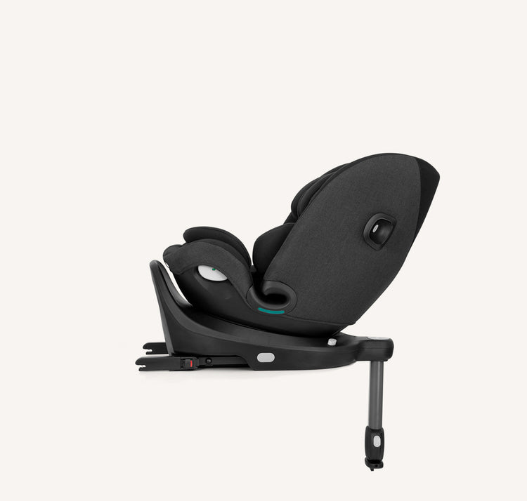 Joie i-Pivot Grow Spinning Car Seat | ISOFIX - Shale (40-135 cm, birth to approx 10 years)