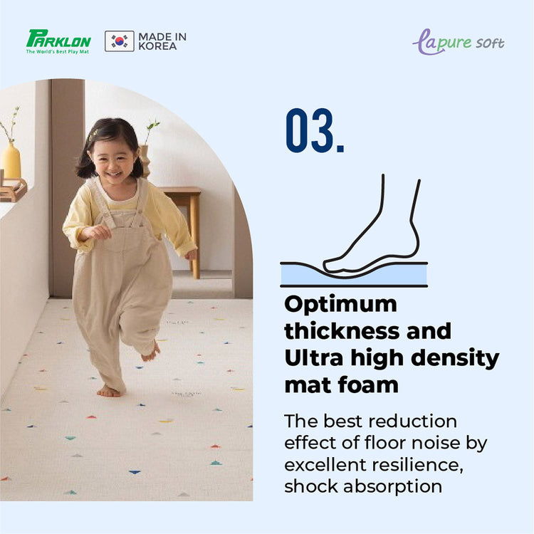 Parklon PVC LA Pure Soft Mat (Double Sided) - 130X190X1.2 Elephant Star