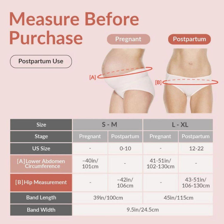 Mamaway Nano Bamboo Postnatal Recovery & Support Belly Band | Fast Slimming & Recovery | Bengkung Bersalin