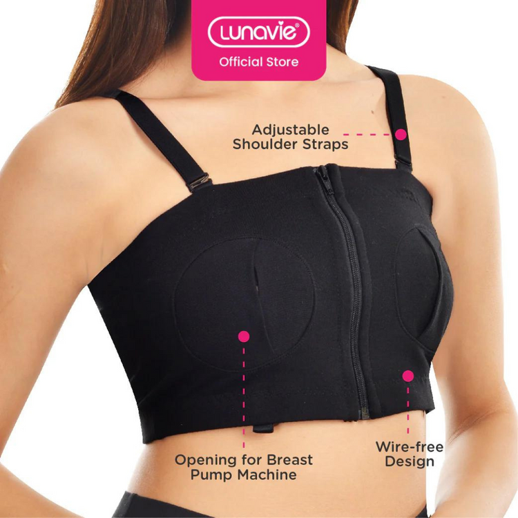 Lunavie Hands Free Pumping Bra