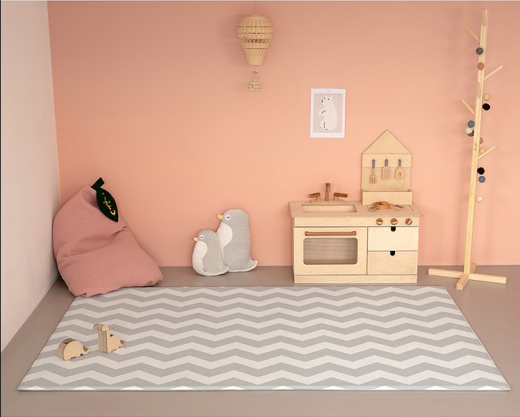 Parklon PVC LA Pure Soft Mat (Double Sided) - 130X190X1.2 Elephant Star