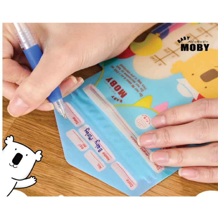 Baby Moby 7days Collection Breastmilk Storage Bags 8oz (24bags)