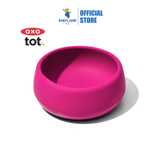 Oxo Tot Silicone Bowl - Pink