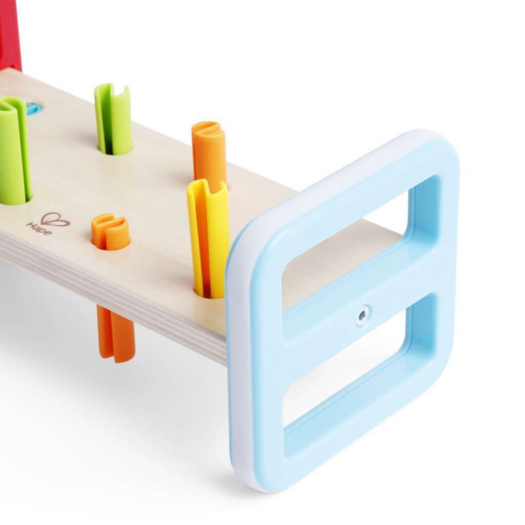Hape 0506 Rainbow Pounder Activity Toy for 12 month+
