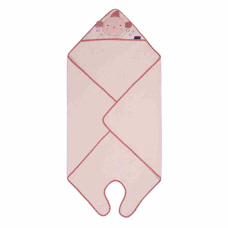 Clevamama Bamboo Apron Bath Towel - Pink (0M+)