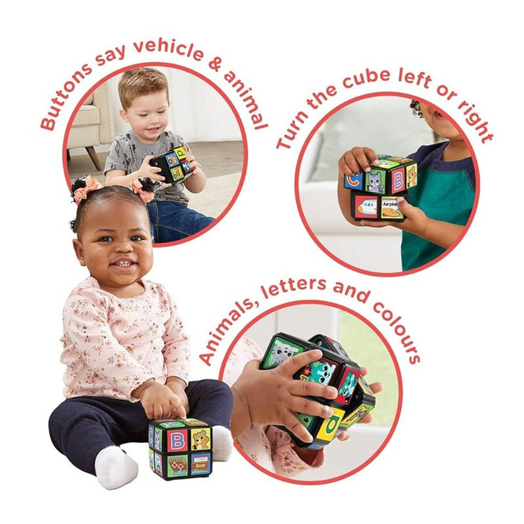 Vtech Twist & Teach Animal Cube (18-36m)