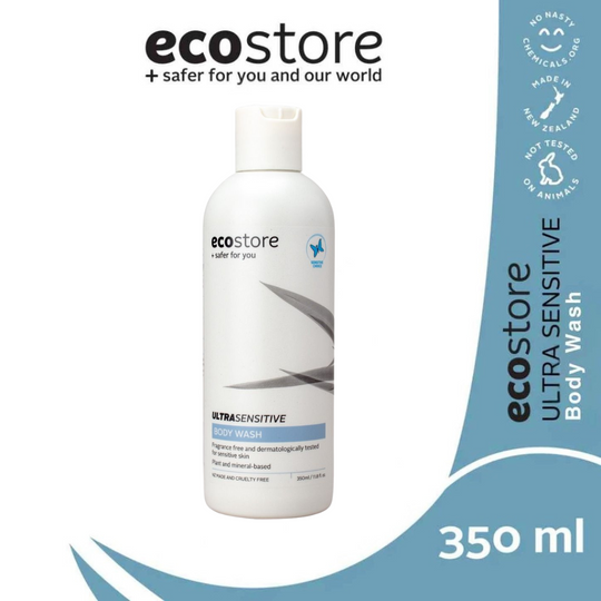 Ecostore Bodywash Ultra Sensitive 350ml, Fragrance Free