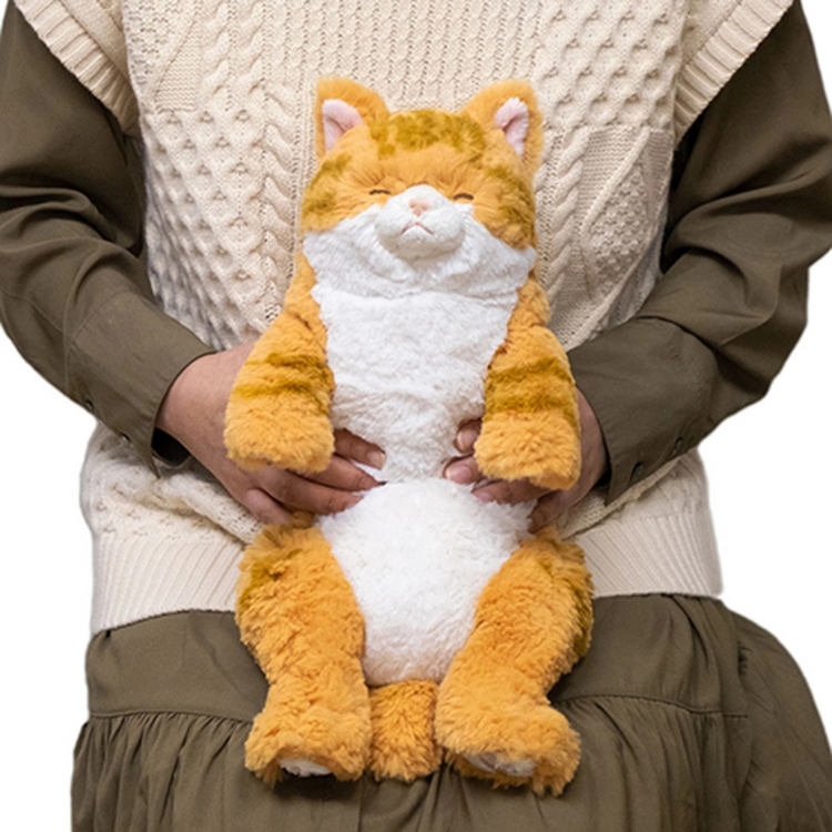 Sunlemon 8232 Chashiro - Lying Cat Sleeping Face Stuffed Toy M