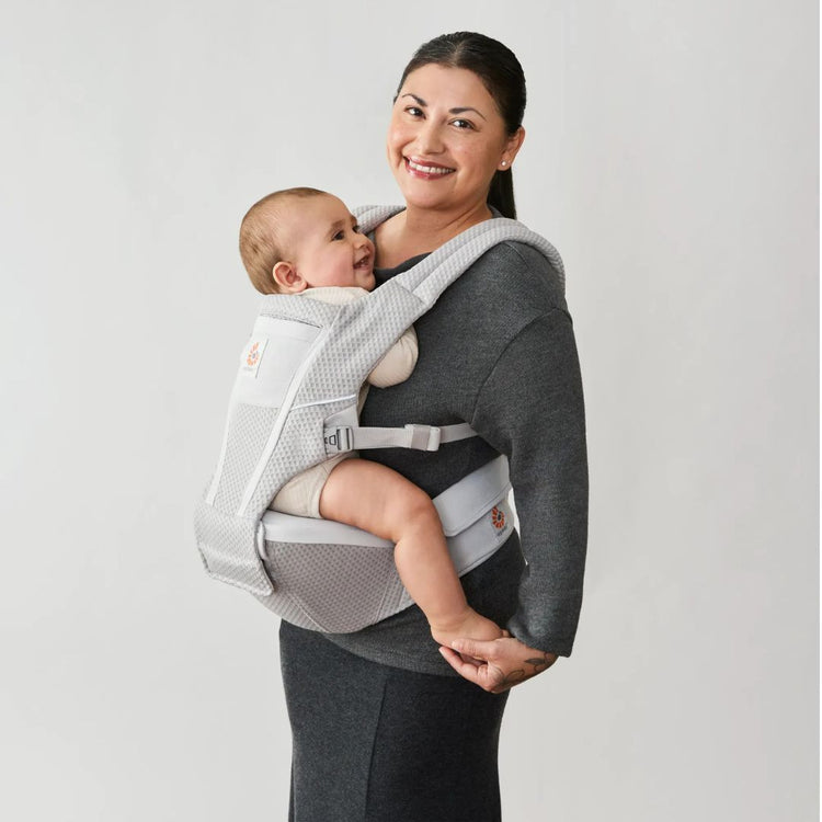 Ergobaby Alta Hipseat Carrier All over, SoftFlex ™Mesh for #1 Airflow Ergonomic Wide cushioned Hipseat 4-48 months