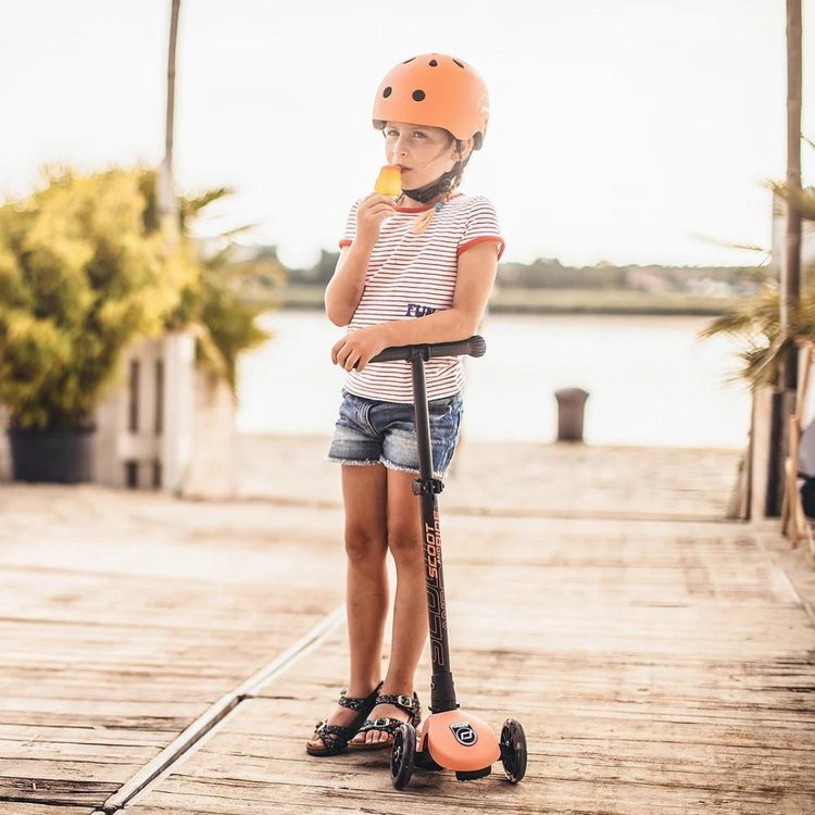 Scoot & Ride Safety Helmet - Peach (S-M)