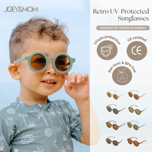 Joey & Mom Retro UV Protected Sunglasses