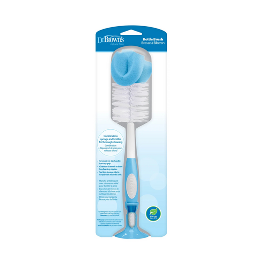 Dr Brown's Natural Flow Baby Bottle Brush (Blue)