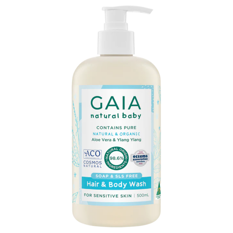 Gaia Natural Baby Hair & Body Wash