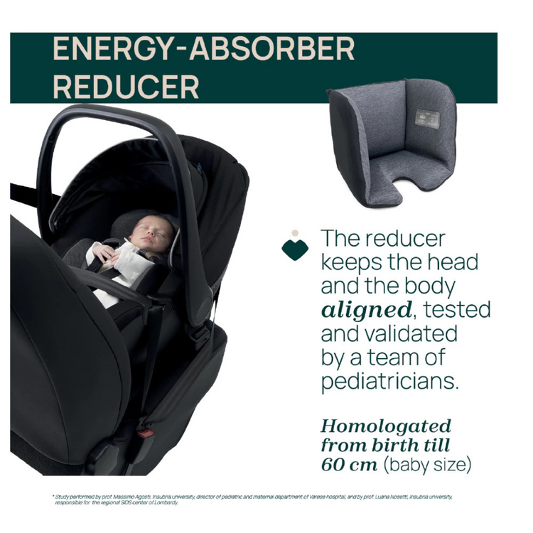 Chicco Kory Plus 2025 I-Size Car Seat - Black Satin