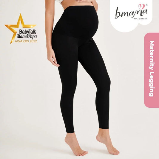 Bmama The Sharkskin Maternity Shaper Legging - Black