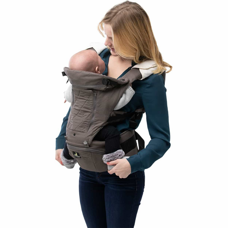 Abiie Huggs Hip Seat Baby Carrier With Patented Hipbelt (3M+)