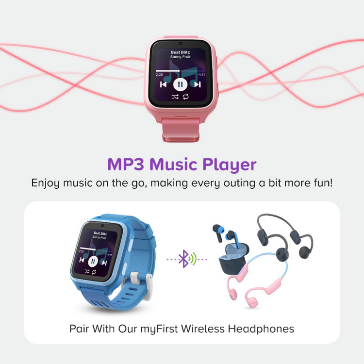[NEW] myFirst Fone M1 4G Kids Smartwatch Phone | GPS Tracking, Voice & Video Call, Messaging, 2-Day Battery